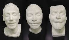  Facies mortis - coleção centenária de máscaras de cadáveres do INMLCF